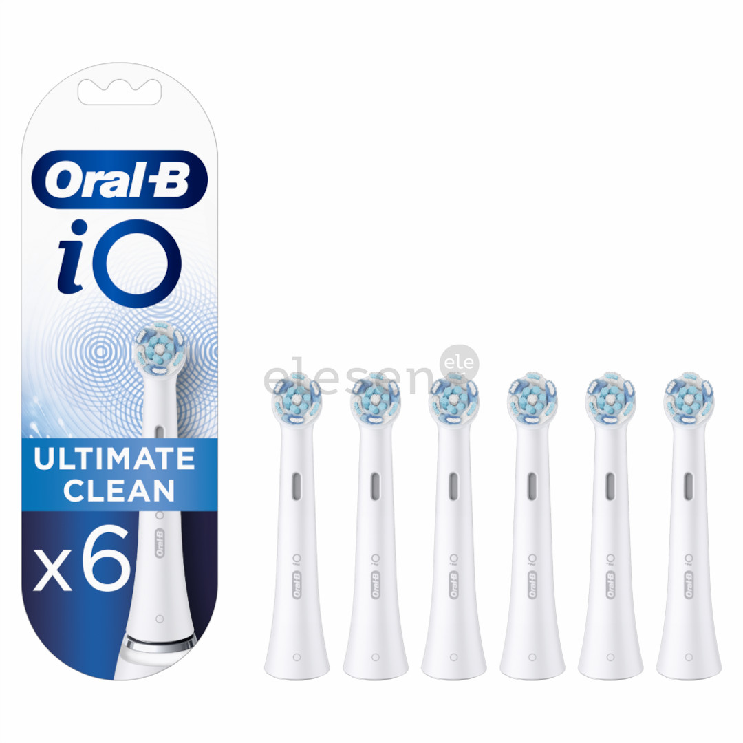 Braun iO Ultimate Clean White XL, 6 pieces, white - Extra brushes Item - IOCW-6WHITE