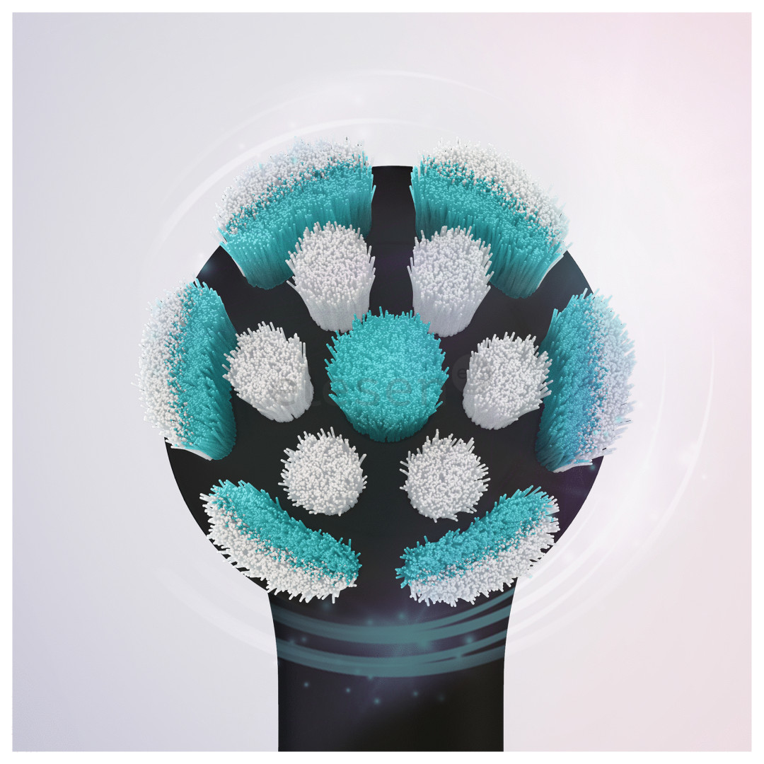 Dantų šepetėlių antgaliai Braun Oral-B iO Gentle Care Black, 4 vnt. Prekė - IOSB-4BLACK