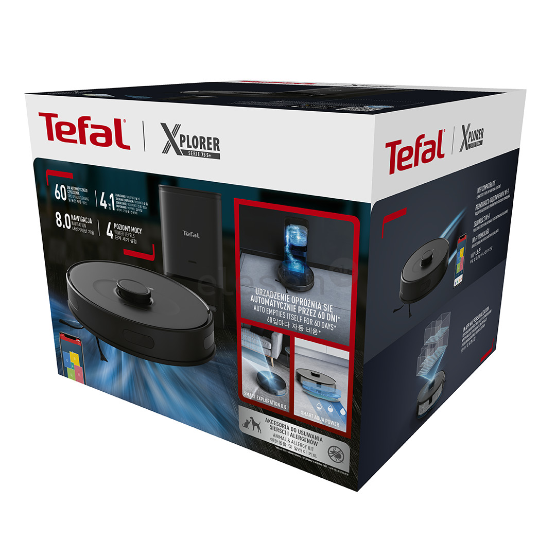 Dulkių siurblys robotas Tefal X-PLORER Serie 75 S+ Prekė - RG8595