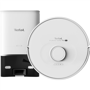 Tefal X-PLORER Serie 75 S+, baltas - Dulkių siurblys robotas