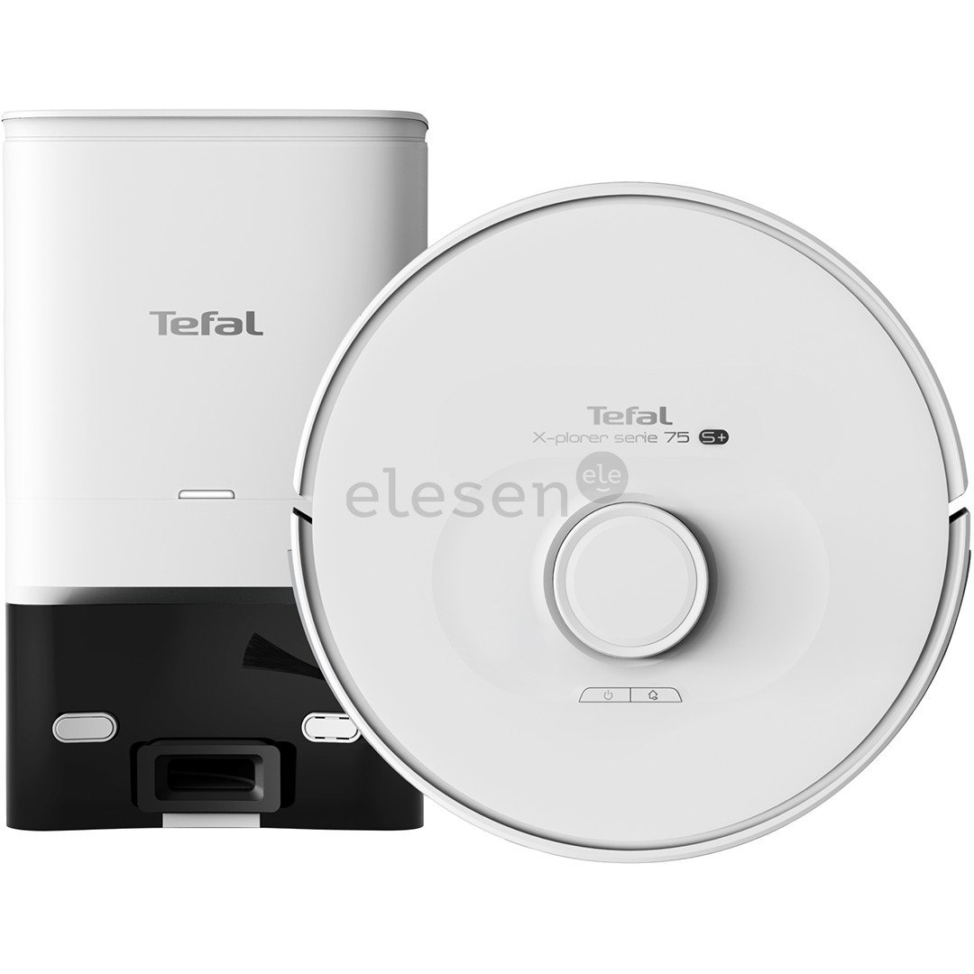 Tefal X-PLORER Serie 75 S+, baltas - Dulkių siurblys robotas