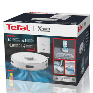Dulkių siurblys robotas Tefal X-PLORER Serie 75 S+ Prekė - RG8597