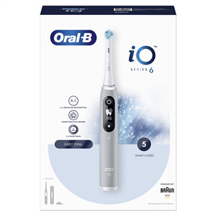 Braun Oral-B iO 6, grey - Electric toothbrush