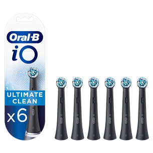 Dantų šepetėlių antgaliai Braun Oral-B iO, 6 vnt. Prekė - IOCB-6BLACK