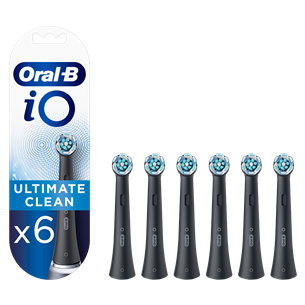Dantų šepetėlių antgaliai Braun Oral-B iO, 6 vnt. Prekė - IOCB-6BLACK IOCB-6BLACK