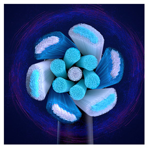 Dantų šepetėlių antgaliai Braun Oral-B iO, 6 vnt. Prekė - IOCB-6BLACK