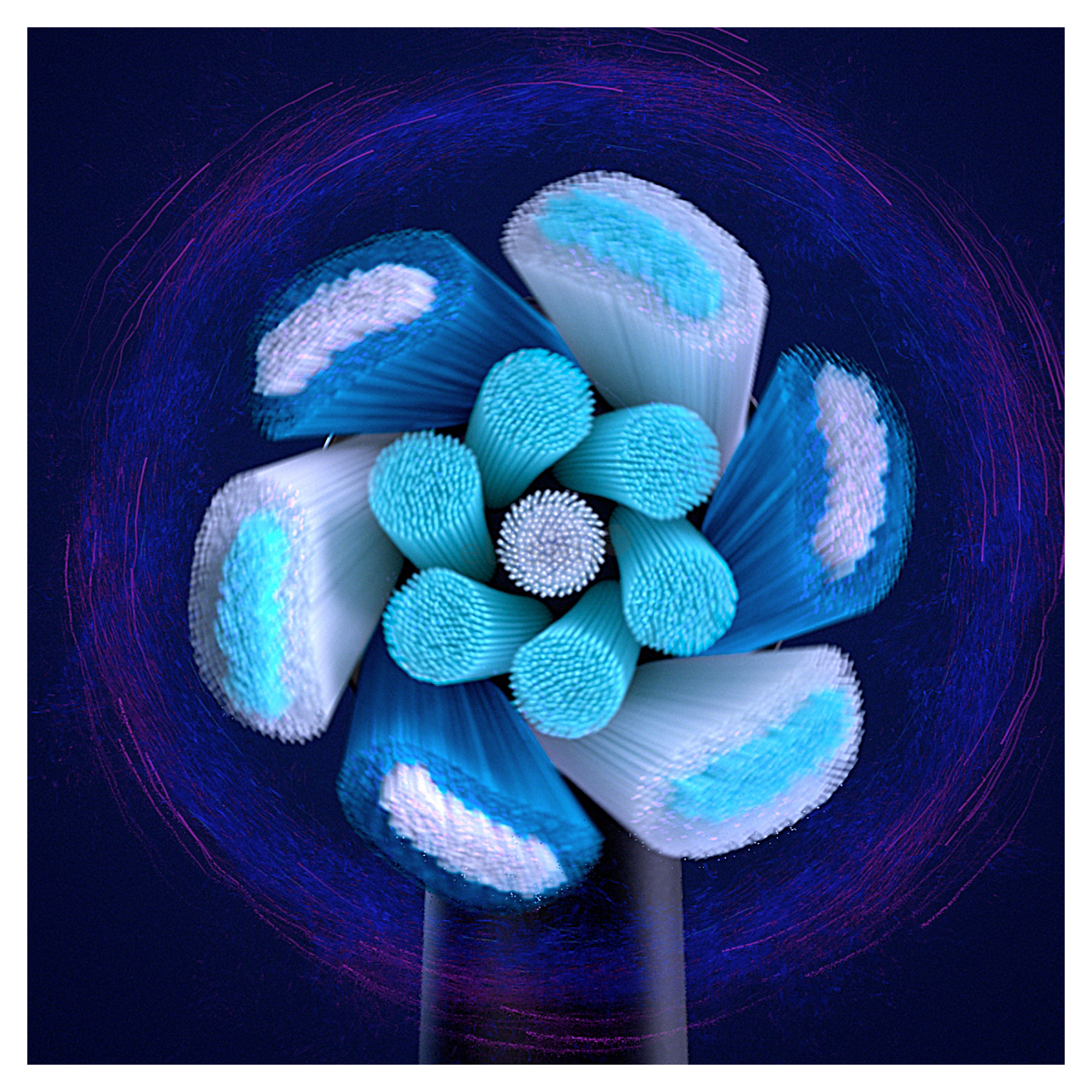 Dantų šepetėlių antgaliai Braun Oral-B iO, 6 vnt. Prekė - IOCB-6BLACK