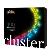 Išmanioji kalėdinė girlianda Twinkly Cluster, 400 LEDs, 6 m, IP44 Prekė - TWC400STP-BEU