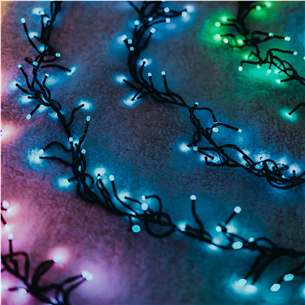 Išmanioji kalėdinė girlianda Twinkly Cluster, 400 LEDs, 6 m, IP44 Prekė - TWC400STP-BEU