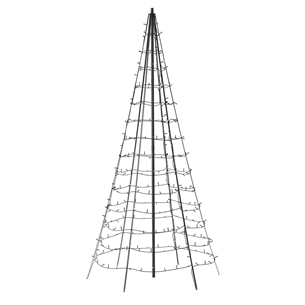 Twinkly Light Tree 3D, 450 светодиодов, IP44, 3 м, черный - Умная рождественская елка Товар - TWP500SPP-BEU