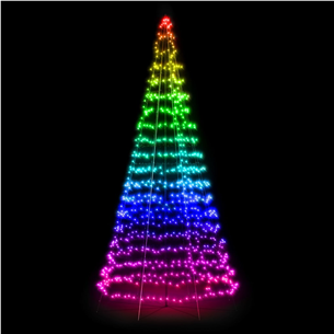 Twinkly Light Tree 3D, 450 светодиодов, IP44, 3 м, черный - Умная рождественская елка Товар - TWP500SPP-BEU