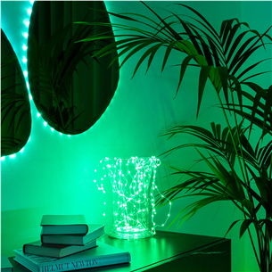 Išmaniosios lemputės Twinkly Dots, 200 LED, IP20, 10 m, white Prekė - TWD200STP-BEU