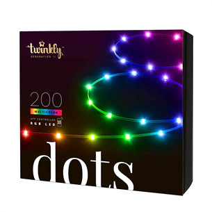 Twinkly Dots, 200 LED, IP20, 10 m, white - Smart Lights Item - TWD200STP-BEU TWD200STP-BEU