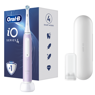 Elektrinis dantų šepetėlis Braun iO4, Violetinis Prekė - IO4LAVENDER IO4LAVENDER