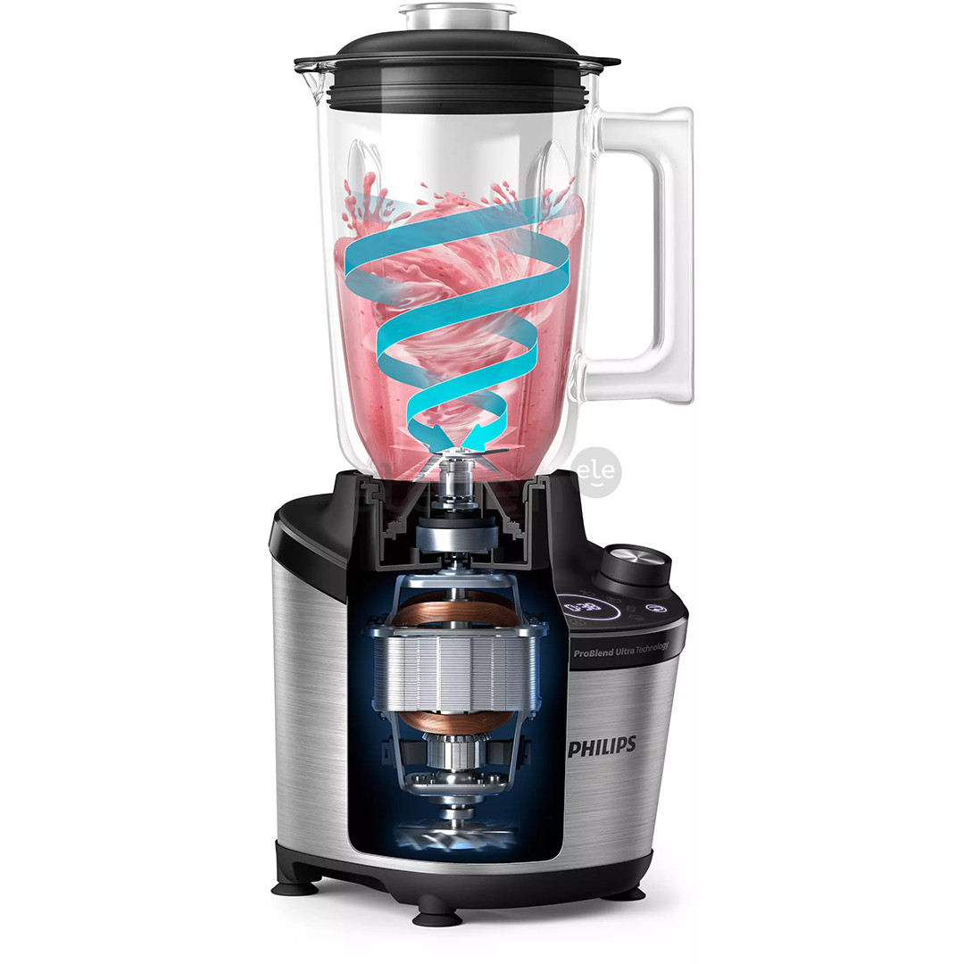 Philips 7000, 1500 W, silver - Blender