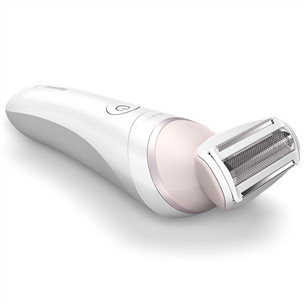 Philips Lady Shaver Series 8000, wet & dry, baltas - Belaidis skustuvas