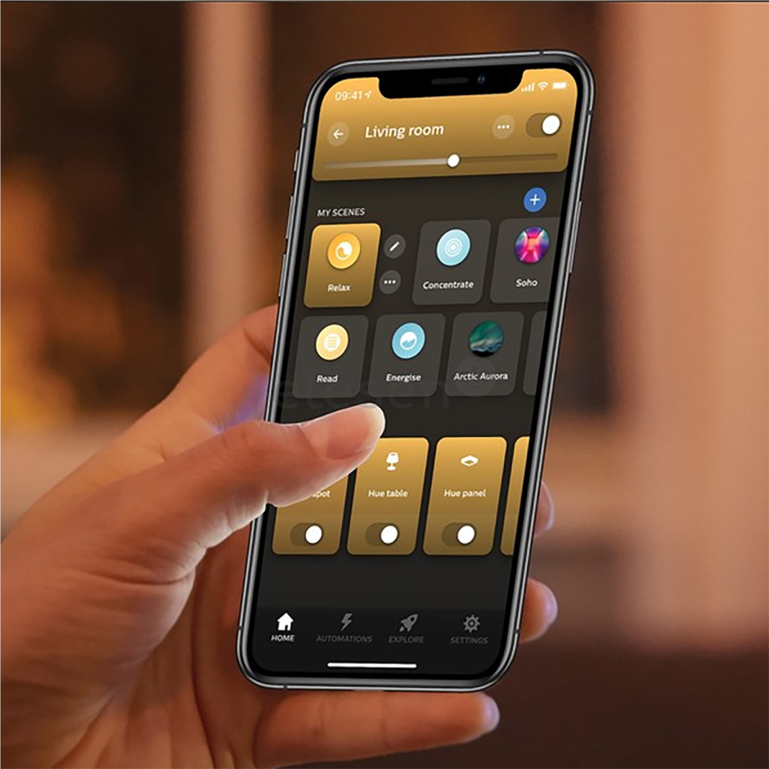 Philips Hue White Filament, E27, black - Smart Light Item - 929003051401