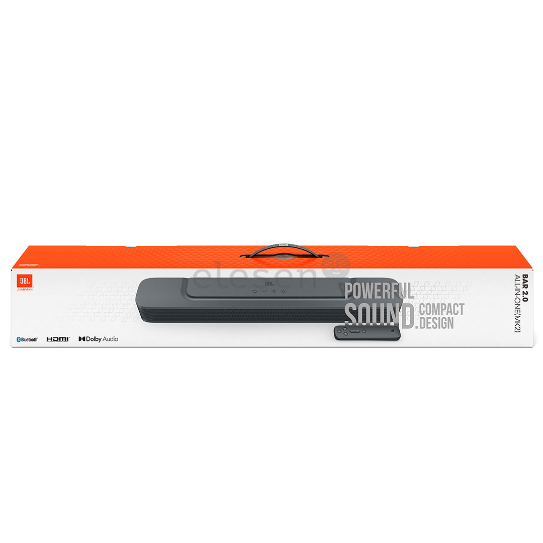 Soundbar JBL Bar 2.0 All-in-One MK2, juoda - Garso sistema