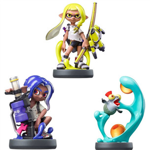 Nintendo Splatoon 3, 3 in 1 Octoling, Inkling, Smallfry - Amiibo Товар - 045496381066 045496381066