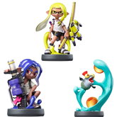 Nintendo Splatoon 3, 3 in 1 Octoling, Inkling, Smallfry - Amiibo Item - 045496381066