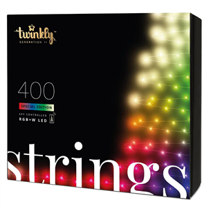 Išmanioji kalėdinė girlianda Twinkly 400LED/32m/IP44 TWS400SPP-BEU