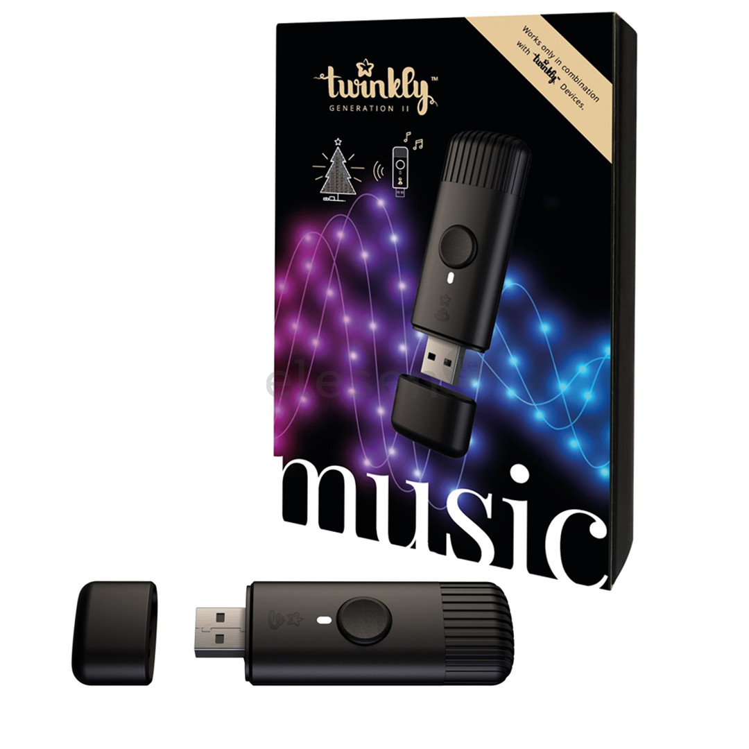 Twinkly Music, черный - Музыкальный адаптер USB Товар - TMD01USB