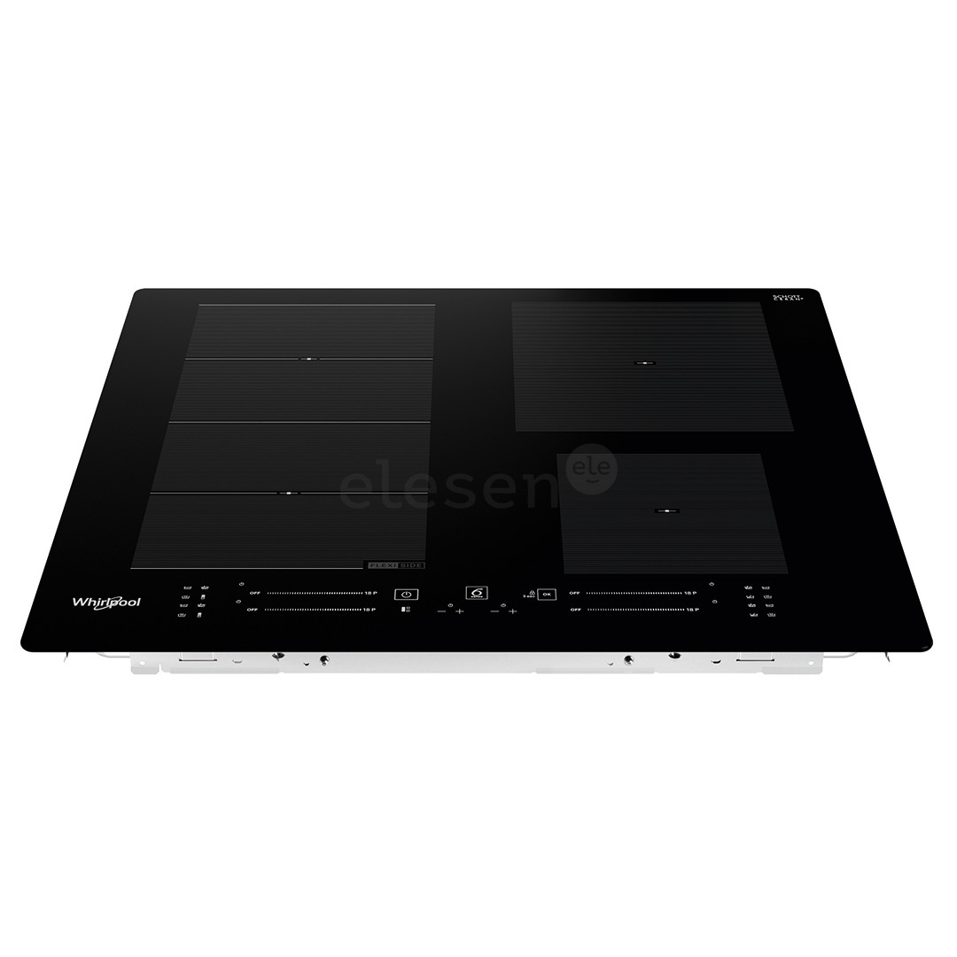 Whirlpool, width 59 cm, frameless, black - Built-in Induction Hob