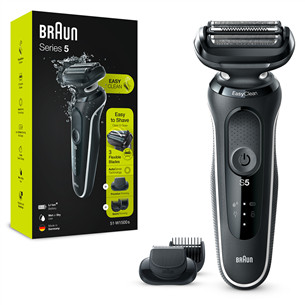 Braun Series 5, Wet & Dry, black - Shaver Item - 51-W1500S
