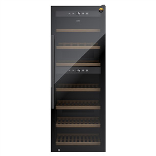 Caso WineExclusive 126 Smart, 126 bottles, height 159 cm, juodas - Gėrimų šaldytuvas
