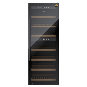 Caso WineExclusive 126 Smart, 126 bottles, height 159 cm, juodas - Gėrimų šaldytuvas 00729