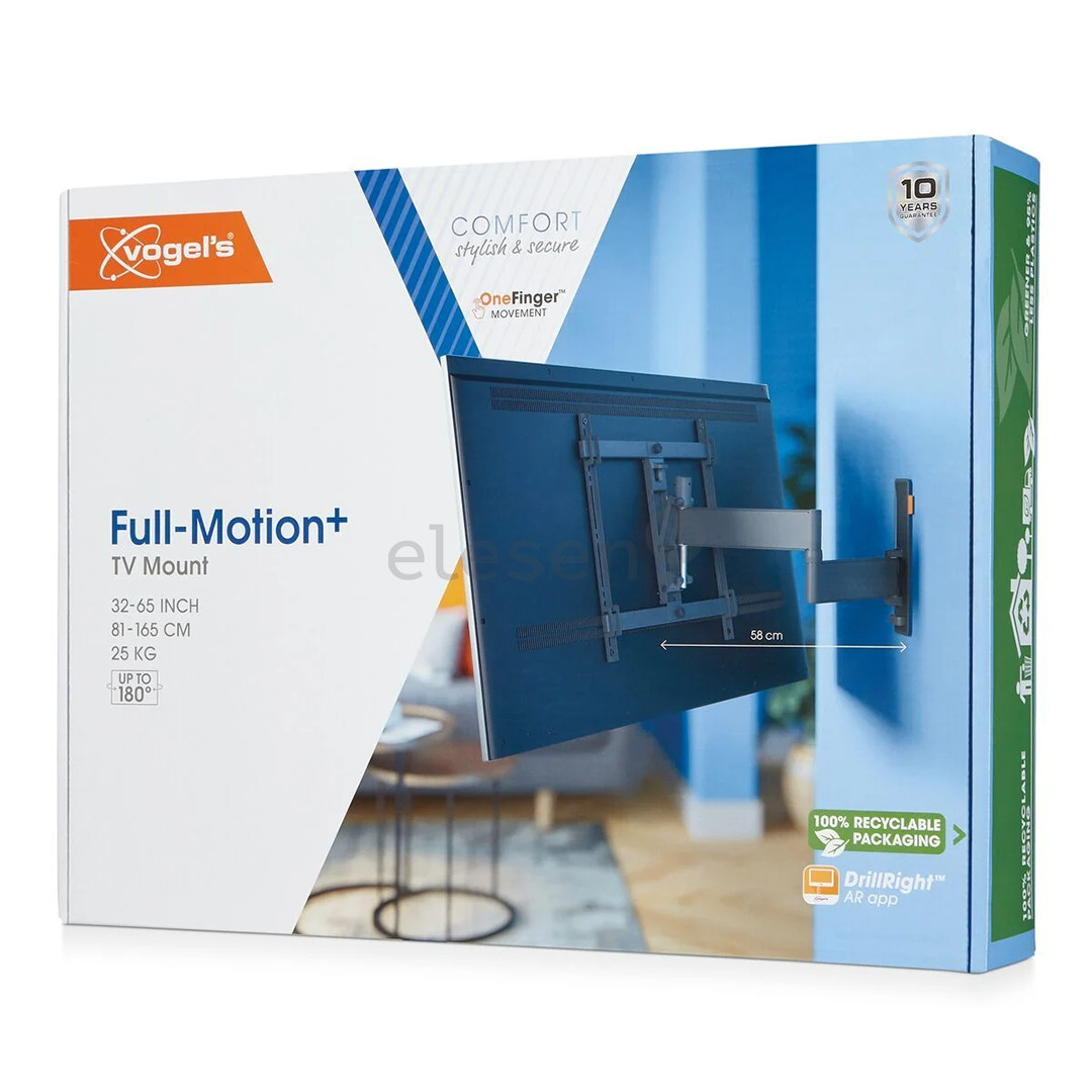 Vogel's Comfort Full-Motion, 32" - 65", черный - Настенное крепление для телевизора Товар - TVM3443