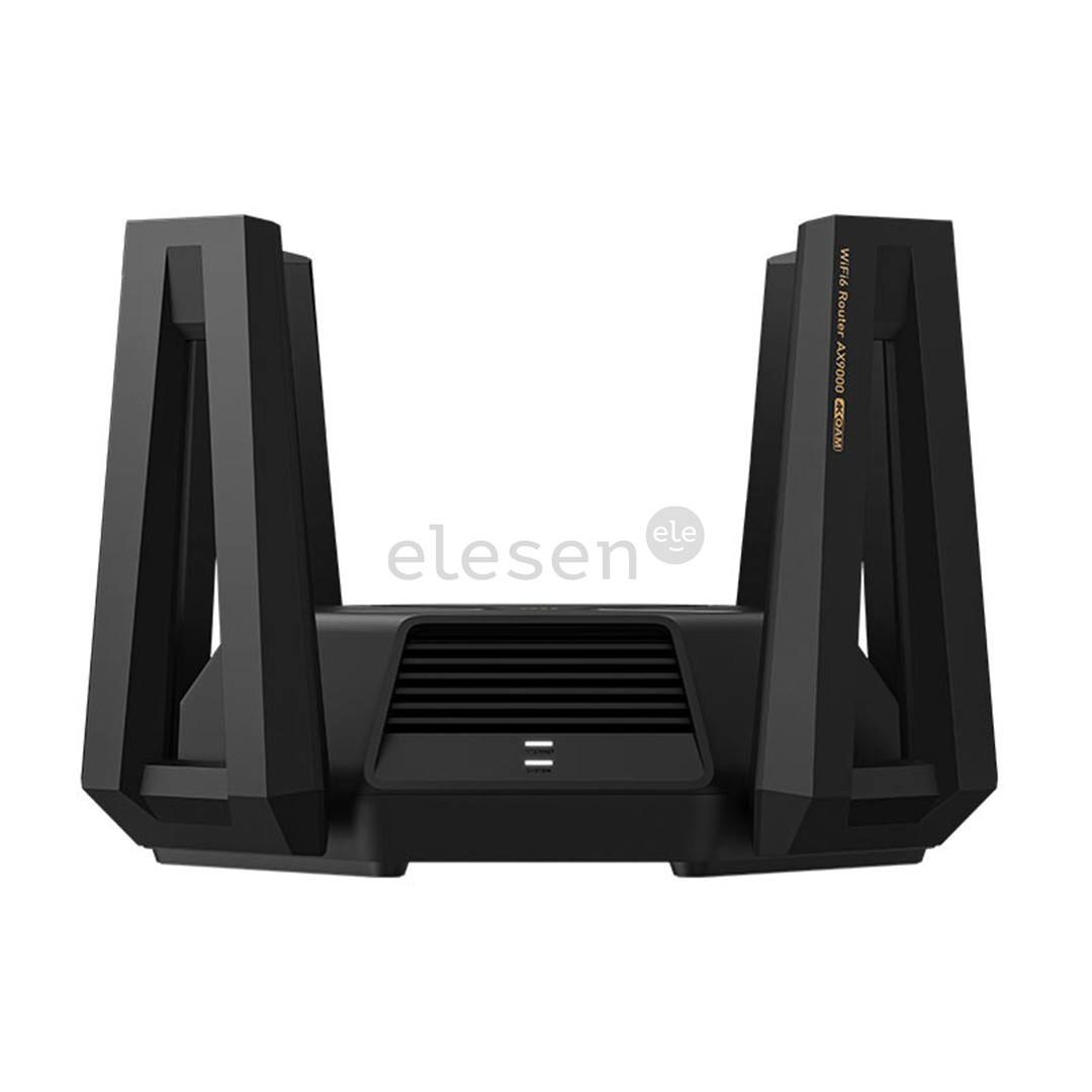 Xiaomi Mi Router AX9000, WiFi 6, black - WiFi router