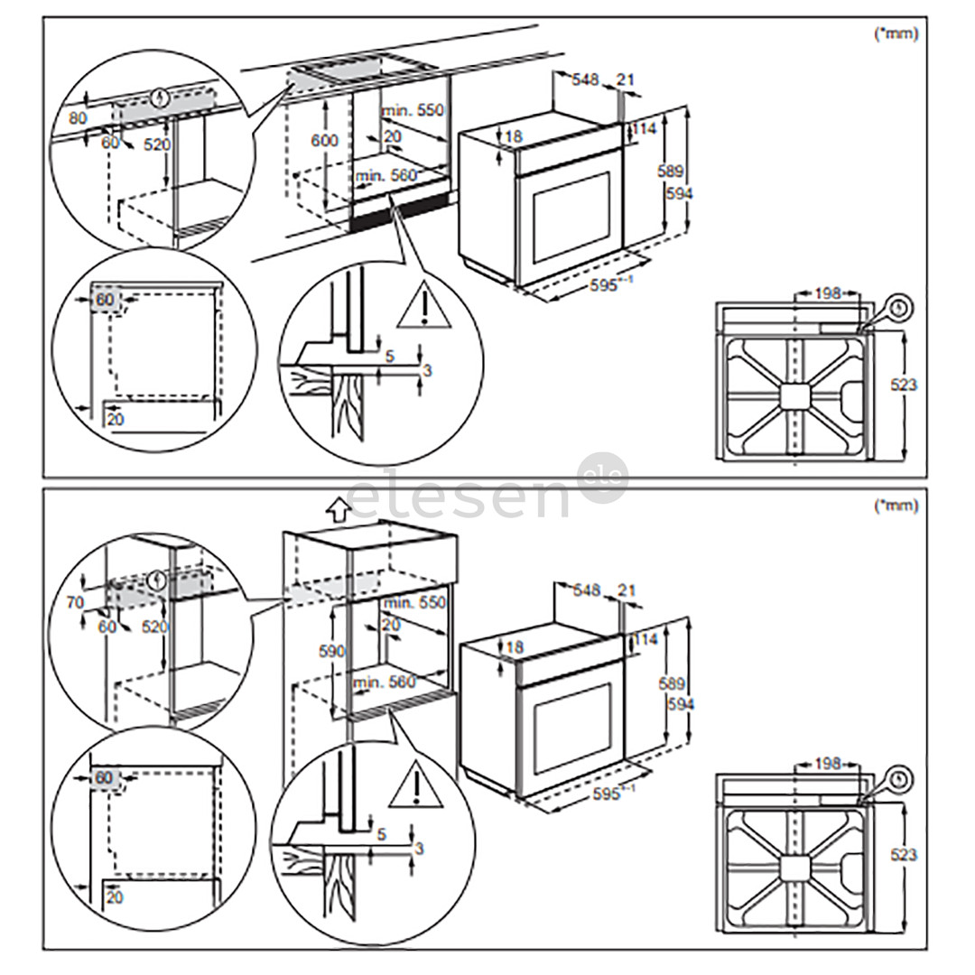 Orkaitė Electrolux Prekė - EOF6P76X2