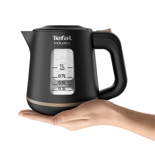 Tefal Includeo, 2400 W, 1 L, black - Kettle Item - KI533811