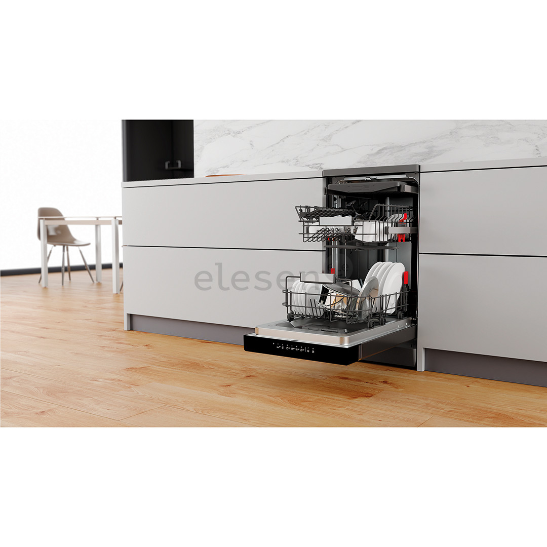 Whirlpool, 10 place settings, silver - Freestanding Dishwasher