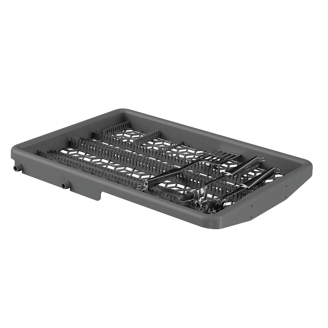 Whirlpool, 10 place settings, silver - Freestanding Dishwasher