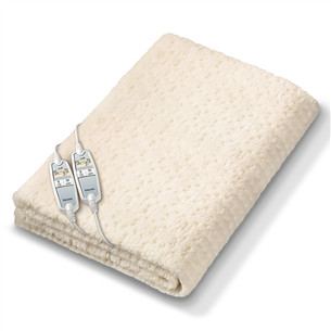 Beurer XXL, 150 x 160 cm, smėlio spalvos - Šildanti antklodė UB86TEDDYXXL