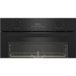 Beko, Beyond, 6 функций, 72 л, черный - Интегрируемый духовой шкаф