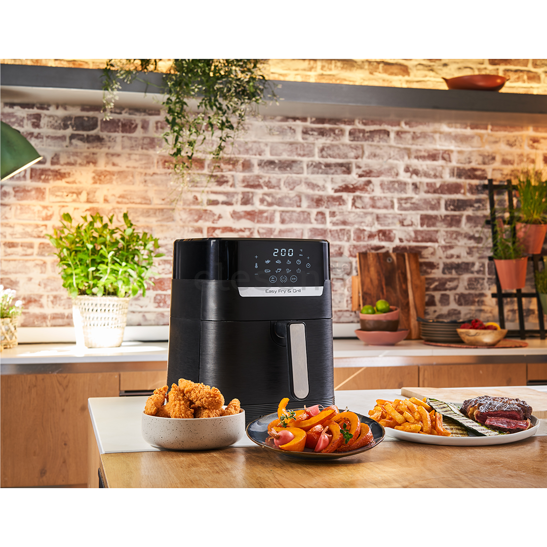 Tefal Easy Fry & Grill, 1400 Вт, черный - Аэрогриль Товар - EY505815