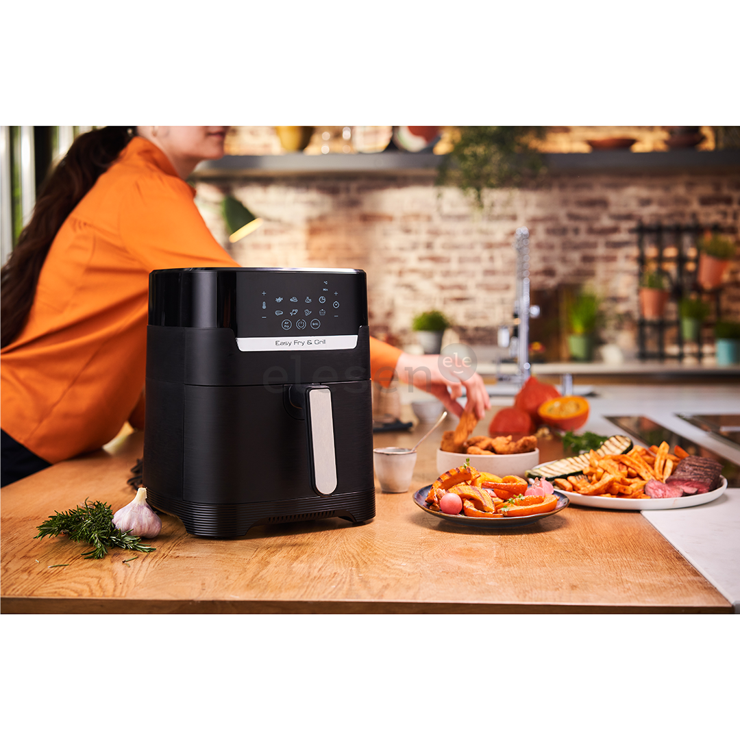 Tefal Easy Fry & Grill, 1400 Вт, черный - Аэрогриль Товар - EY505815
