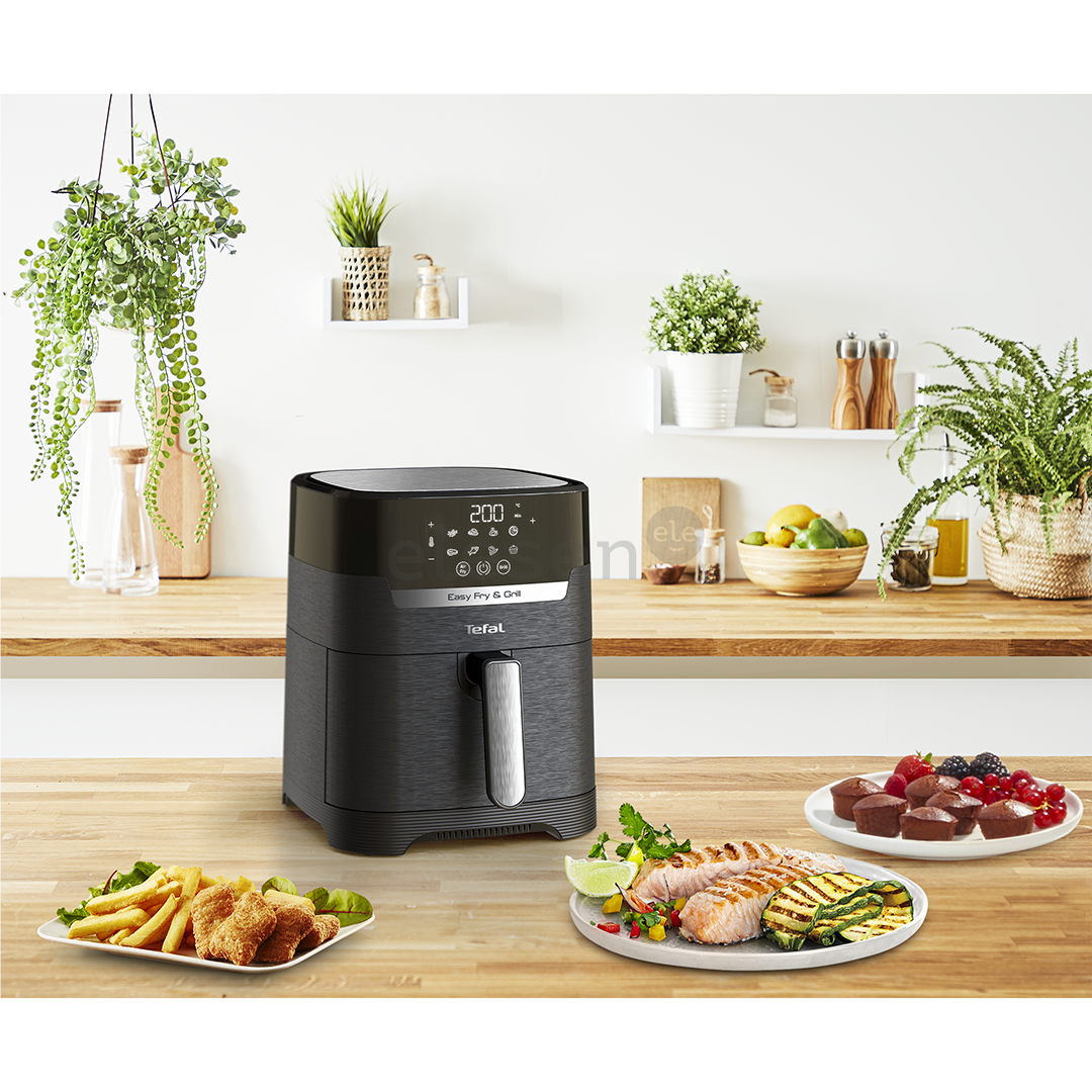 Tefal Easy Fry & Grill, 1400 Вт, черный - Аэрогриль Товар - EY505815