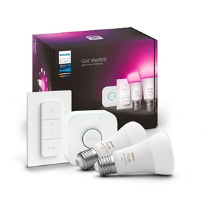 Philips Hue White and Color Starter Kit, E27, 2 vnt., spalvotos - Išmaniųjų lempučių komplektas