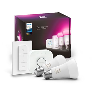 Lemputė Philips Hue White and Color Starter Kit, E27, 2 vnt. Prekė - 929002468805