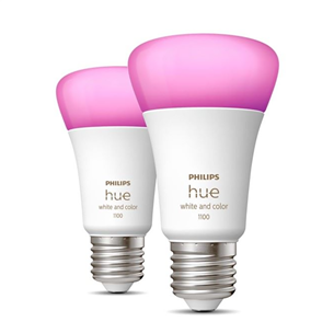 Lemputė Philips Hue White and Color Ambiance, E27, 2 vnt. Prekė - 929002468802 929002468802