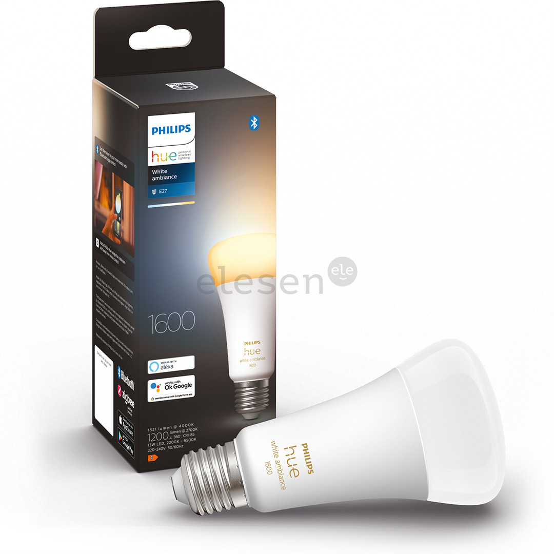 Philips Hue White Ambiance, E27, white - Smart Light Item - 929002471901