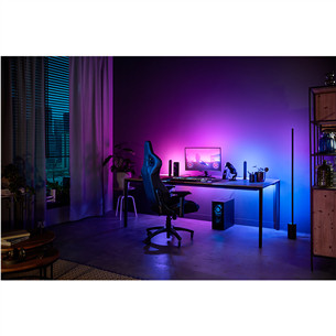 Philips Hue Play Gradient PC Lightstrip, 24''-27'' + Bridge, black/white - Smart Lightstrip for a Monitor Item - 929003498502