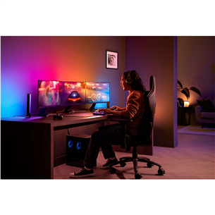 LED juosta Philips Hue Play Gradient PC Lightstrip, 3x 24''-27'', black/white Prekė - 929003498701
