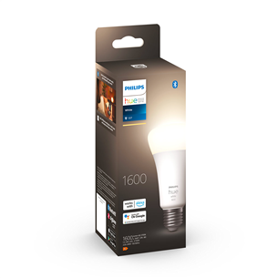 Išmanioji lemputė Philips Hue White, E27, white Prekė - 929002334904