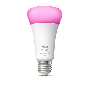 Išmanioji lemputė Philips Hue White and Color 1600, E27, white Prekė - 929002471601 929002471601