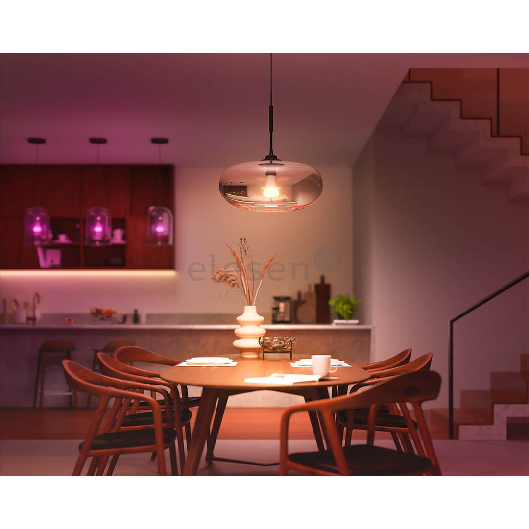 Philips Hue White and Color 1600, E27, белый - Умная лампа Товар - 929002471601